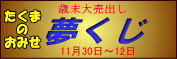 平成20年歳末大売出し「夢くじ」